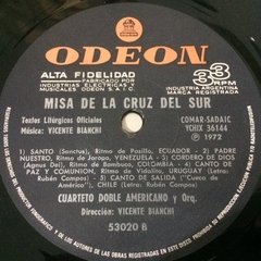Vinilo Cuarteto Doble Americano Misa De La Cruz Del Sur Lp en internet
