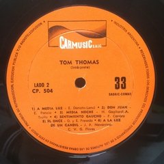 Vinilo Tom Thomas Que Falta Que Me Haces Lp Argentina - BAYIYO RECORDS