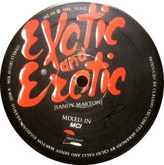 Vinilo Sandy Marton Exotic & Erotic Maxi Italia 1985 Mix - comprar online