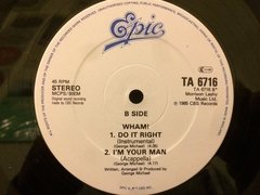 Vinilo Wham! I'm Your Man Maxi Ingles 1985 - George Michael - BAYIYO RECORDS