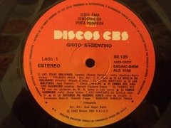 Vinilo Varios Grito Argentino Lp Arg 1982 Promo Impecable Lp - BAYIYO RECORDS