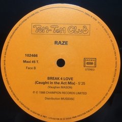 Vinilo Raze Break 4 Love Maxi Francia 1988 - tienda online