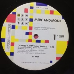 Vinilo Merc And Monk Carried Away Maxi Usa 1985 Promo - BAYIYO RECORDS
