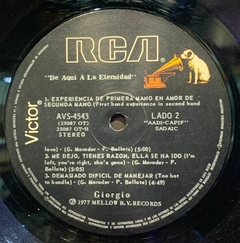 Vinilo Giorgio Moroder From Here To Eternity 1977 Argentina - BAYIYO RECORDS