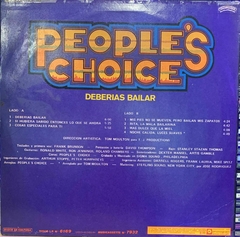 Vinilo People's Choice Deberias Bailar 1981 Argentina Funk - comprar online