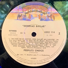 Vinilo People's Choice Deberias Bailar 1981 Argentina Funk - BAYIYO RECORDS