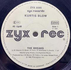 Vinilo Maxi Kurtis Blow - The Breaks Vocal Rappin' Blow 1987 - BAYIYO RECORDS