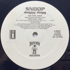 Vinilo Maxi Snoop Doggy Dogg - Gin And Juice 1994 Usa - BAYIYO RECORDS