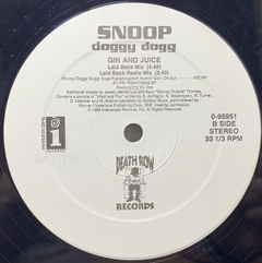 Vinilo Maxi Snoop Doggy Dogg - Gin And Juice 1994 Usa - tienda online