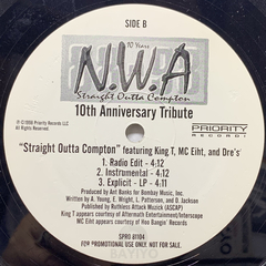 Vinilo Maxi N.w.a. - Straight Outta Compton 1998 Usa - comprar online