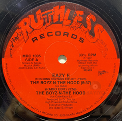 Vinilo Maxi Eazy E - The Boyz-n-the Hood 1987 Usa