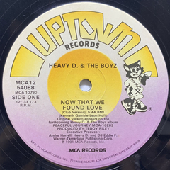 Vinilo Maxi Heavy D & The Boyz - Now That We Found Love 1991 en internet