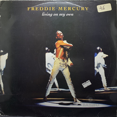 Vinilo Maxi Freddie Mercury - Living On My Own 1993 Uk
