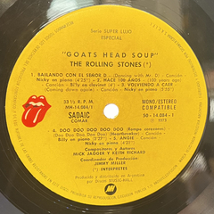 Vinilo Lp - Rolling Stones - Goats Head Soup 1973 Argentina - tienda online