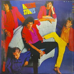 Vinilo Lp Rolling Stones - Dirty Work 1986 Argentina Insert