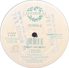 Vinilo Maxi Robin S - Show Me Love / What I Do Best 1993 Uk - BAYIYO RECORDS