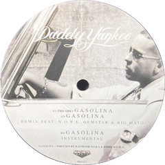 Vinilo Maxi Daddy Yankee Gasolina Reggaeton 2005 - Importado en internet