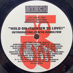 Vinilo Maxi Clubland - Hold On Tighter To Love 1991 Suecia - BAYIYO RECORDS
