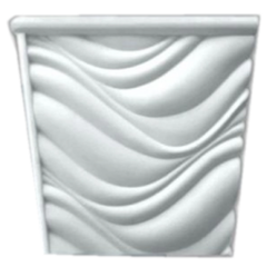 Forma 3d Fazer Vaso Mirage 42x38x32 Abs Virgem Molde para gesso Ou Cimento IN507 na internet