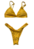 Conjunto Top Fixo Amarelo Glow - Calcinha Asa Delta