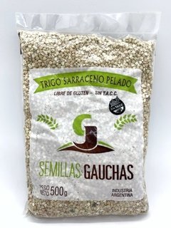Trigo Sarraceno Pelado Semillas Gauchas x 500 gr