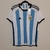 Camisa Argentina I 2022 Torcedor - Branco+Azul na internet