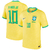 Camisa Brasil I 2022 Torcedor (Neymar Jr #10) - Amarelo