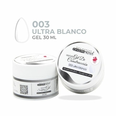 CHERIMOYA GEL DE CONSTRUCCIÓN BOTELLA BLANCA 30ML CH008B - León Mayorista