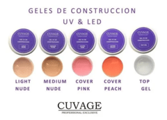 VENCIDO GEL CONSTRUCCION UV/LED CUVAGE 30GRS. (SOLO SE SIRVEN PARA PRACTICAR) - comprar online