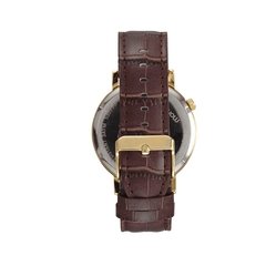 Relógio Mondaine Analógico 53595GPMGDH5 - Dourado e Marrom - Relojoaria Roma