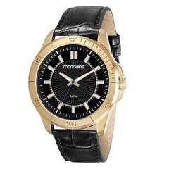 Relógio Mondaine Analógico 83447GPMVDH3 - Dourado e Preto