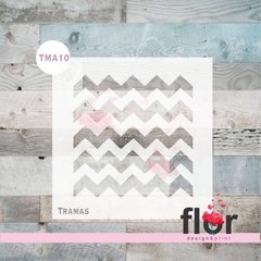 Stencil chevron TMA10