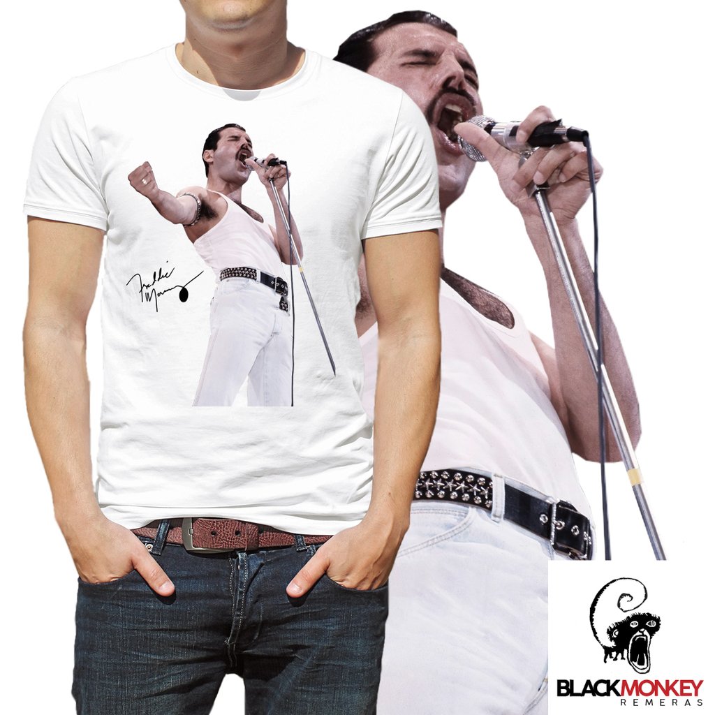 Remeras freddie mercury hotsell