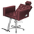 Kit Salão de Beleza Evidence Luxo 2 Cadeiras Reclináveis + 1 Fixa Base Estrela - Gil Cadeiras 
