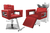 Kit Salão de Beleza 1 Cadeira Reclinável Quadrada + 1 Lavatório C/Apoio Moderna Inox - comprar online