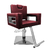 Cadeira de Cabeleireiro Moderna Inox Fixa Base Quadrada - loja online