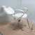 Cadeira de Cabeleireiro Topázio Reclinável Base Estrela - Branco - comprar online