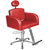 Kit Salão de Beleza Destak 2 Cadeiras Reclináveis + 1 Fixa Base Estrela - Gil Cadeiras 
