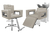 Kit Salão de Beleza 1 Cadeira Reclinável Estrela + 1 Lavatório C/Apoio Moderna Inox na internet
