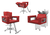 Kit Salão de Beleza 1 Cadeira Fixa + 1 Reclinável Estrela + 1 Lavatório Moderna Inox - comprar online