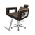 Cadeira de Cabelereiro Lisboa Inox Reclinável Base Estrela - loja online