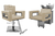 Kit Salão de Beleza 1 Cadeira Reclinável Quadrada + 1 Lavatório Base Inox Moderna Inox - comprar online