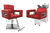 Kit Salão de Beleza 1 Cadeira Reclinável Quadrada + 1 Lavatório Moderna Inox - comprar online