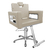 Cadeira de Cabeleireiro Moderna Inox Fixa Base Estrela - Gil Cadeiras 