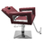Kit Salão de Beleza Moderna 2 Cadeiras Reclináveis + 1 Fixa Base Quadrada - loja online