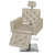 Cadeira de Cabeleireiro Evidence Luxo Reclinável Com Apoio Base Quadrada - loja online