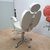 Cadeira de Cabeleireiro Topázio Fixa Base Estrela - Prata na internet