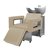 Kit Salão de Beleza 1 Cadeira Reclinável Quadrada + 1 Lavatório C/Ap Base Inox Moderna Inox na internet