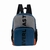 MOCHILA 16 PULGADAS ESPALDA EVERLAST 16002 - AZUL/GRIS/MARRON