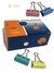 Binder Clips Nro 4 41mm Colores Pack X 12 Unidades